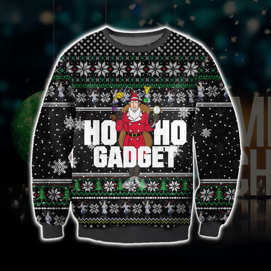 Inspector Gadget Ugly Christmas Sweater - 1147