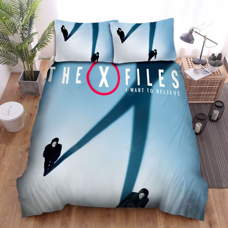 The X Files Poster 3 Bed Sheets Spread Comforter Duvet Cover Bedding Sets