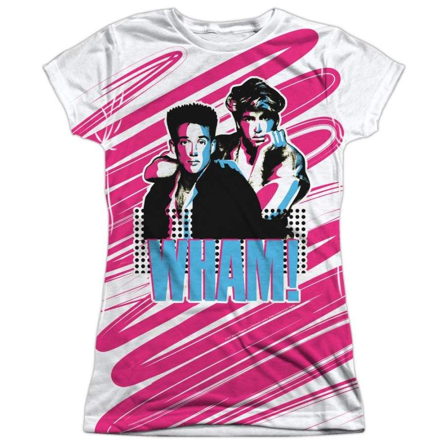 Wham Special Order Boys Junior's 100% Polyester Cap-Sleeve T-Shirt