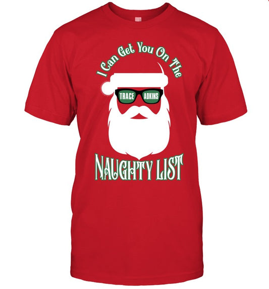 Trace Adkins Naughty List T Shirt