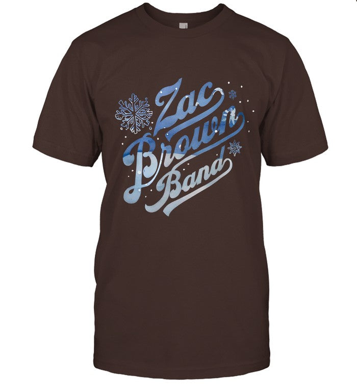 Zac Brown Band Black Snowflake Limited T-Shirt