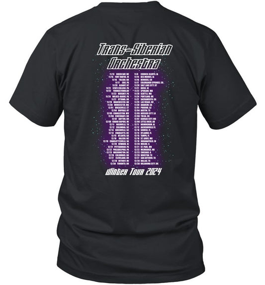 Trans-Siberian Orchestra Vault Itin Winter Tour 2024 T-Shirts