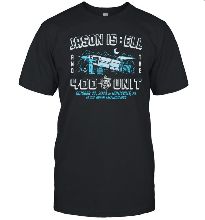 10 27 2023 Jason Isbell And The 400 Unit Huntsville, AL T-Shirt