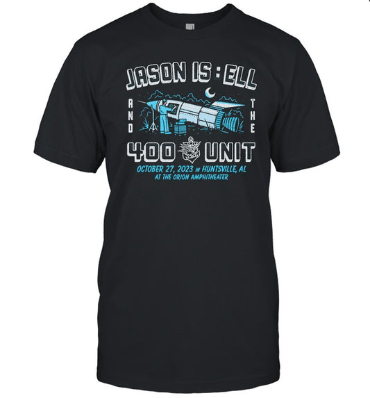 10 27 2023 Jason Isbell And The 400 Unit Huntsville, AL T-Shirt