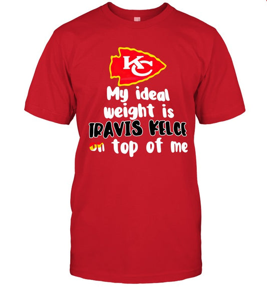 Travis Kelce On Top Of Me 2023 T-Shirt