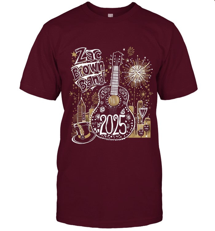 Zac Brown Band NYE December 31 2024 State Farm Arena Shirt