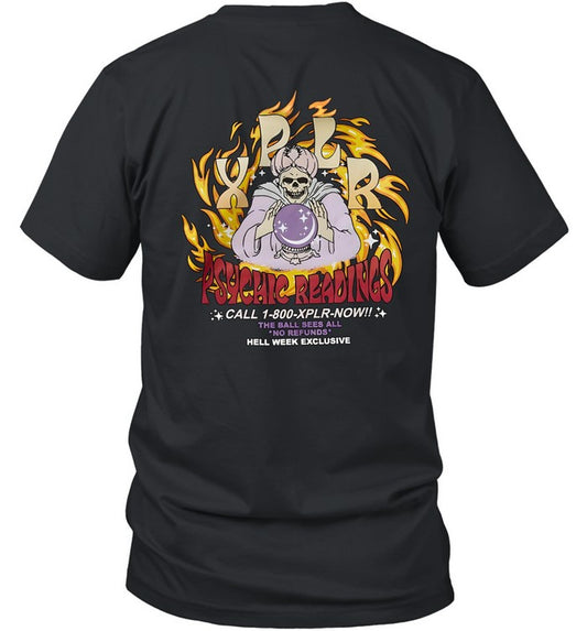 XPLR Psychic Reading HW Halloween 2023 T-Shirt