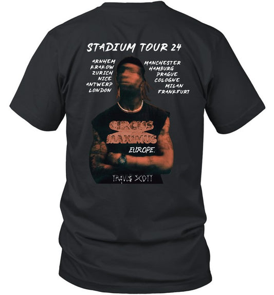 Travis Scott Circus Maximus Europe Shirt