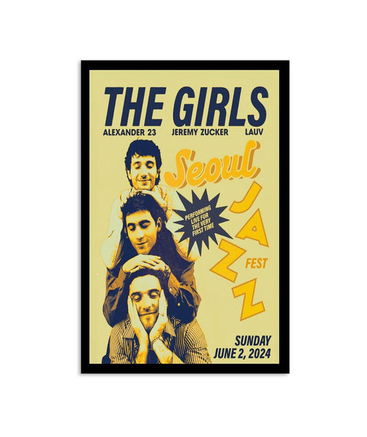 The Girls June 2 2024 Seoul Jazz Fest Poster