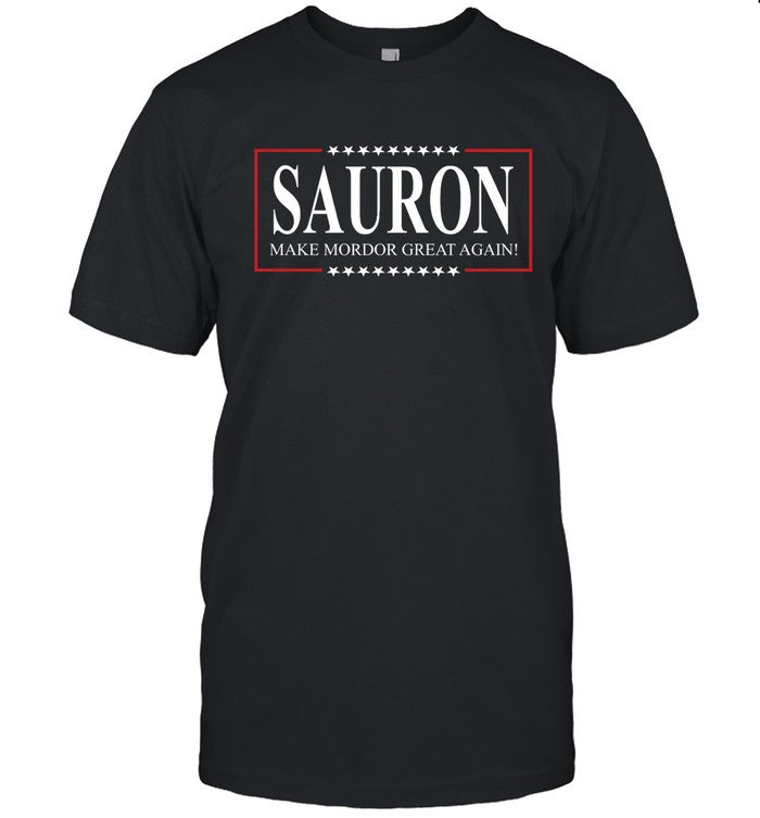 Trump Maga Lotr Sauron Make Mordor Great Again T-Shirt