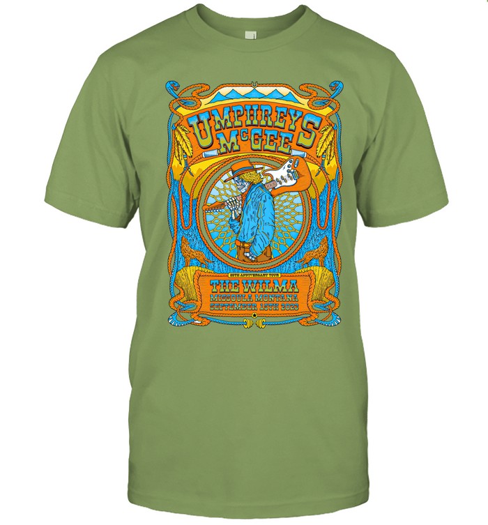 Umphrey's McGee Event T-Shirt September 15th, 2023 in Missoula, Montana