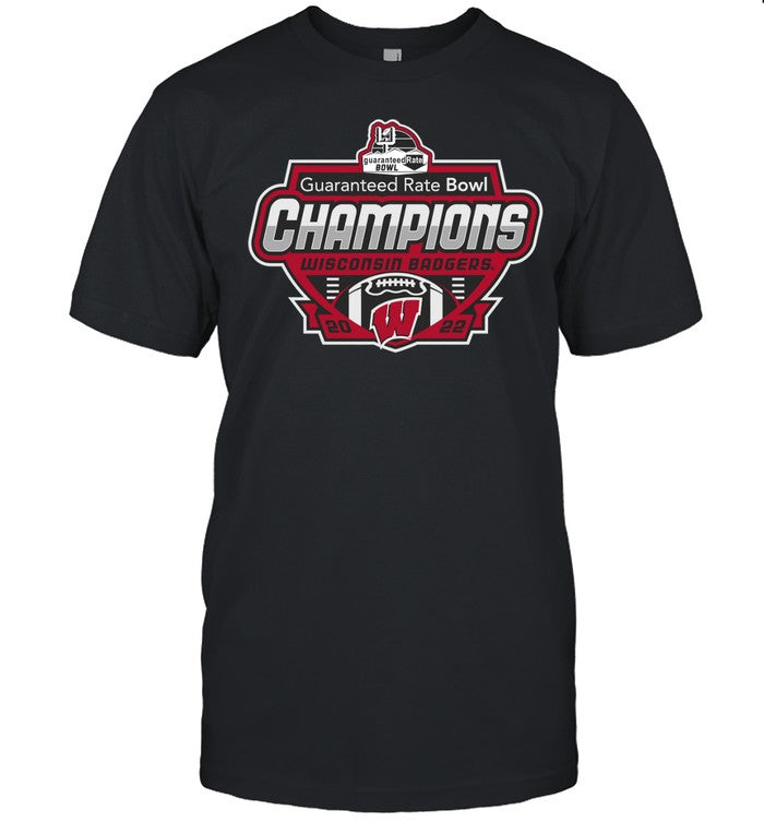 Wisconsin Champions Shirt, Guaranteed Rate Bowl 2022, Wisconsin Badgers Champions T-Shirt