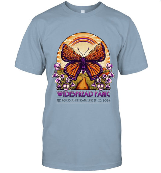 Widespread Panic June 21-23, 2024 Red Rocks Amphitheatre Limited T-Shirt