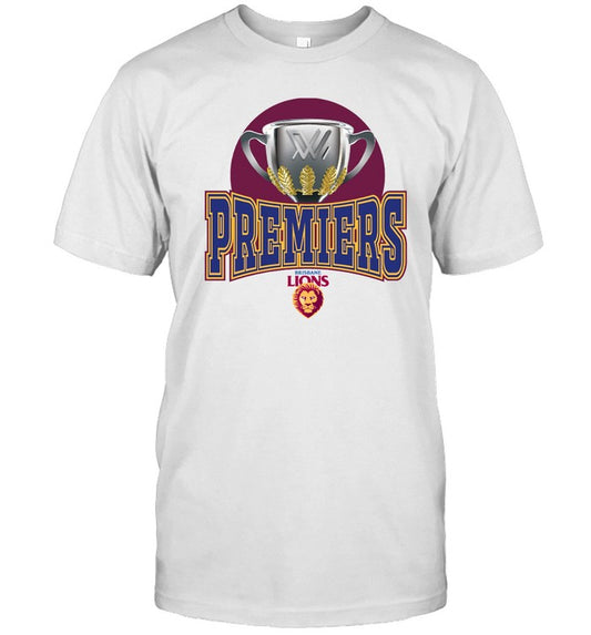 2023 Premiers Brisbane Lions T-Shirt