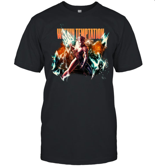 Within Temptation The Fire Within Shirt, Within Temptation New T-Shirt