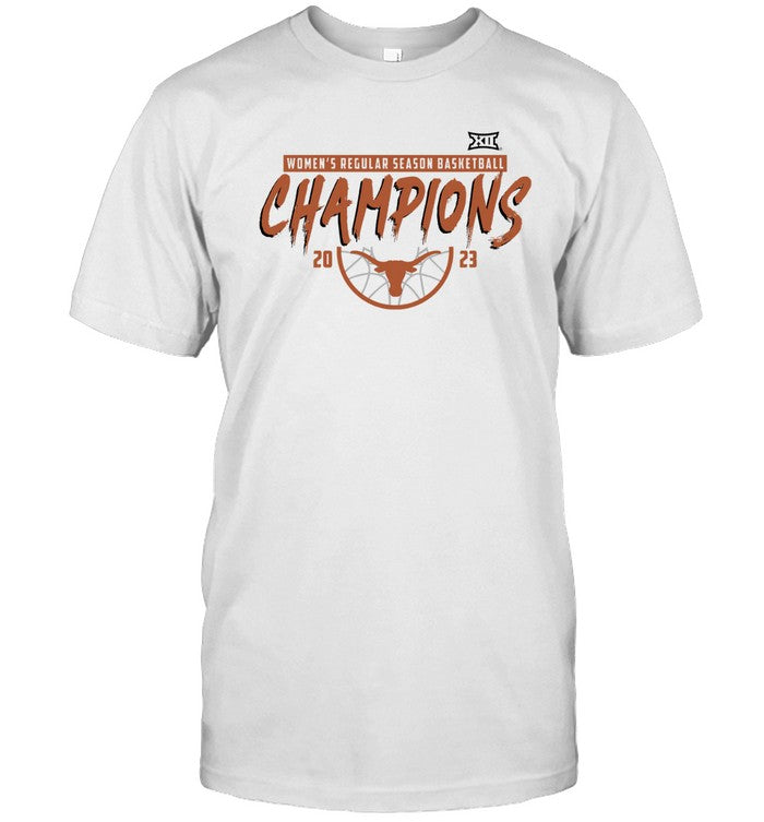 Women's Regular Season Basketball Texas Longhorns Champions 2023 T-Shirt