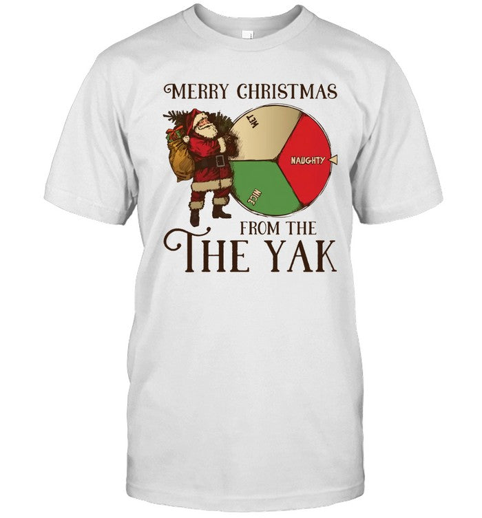 The Yak Santa's Wheel Ugly T-Shirt