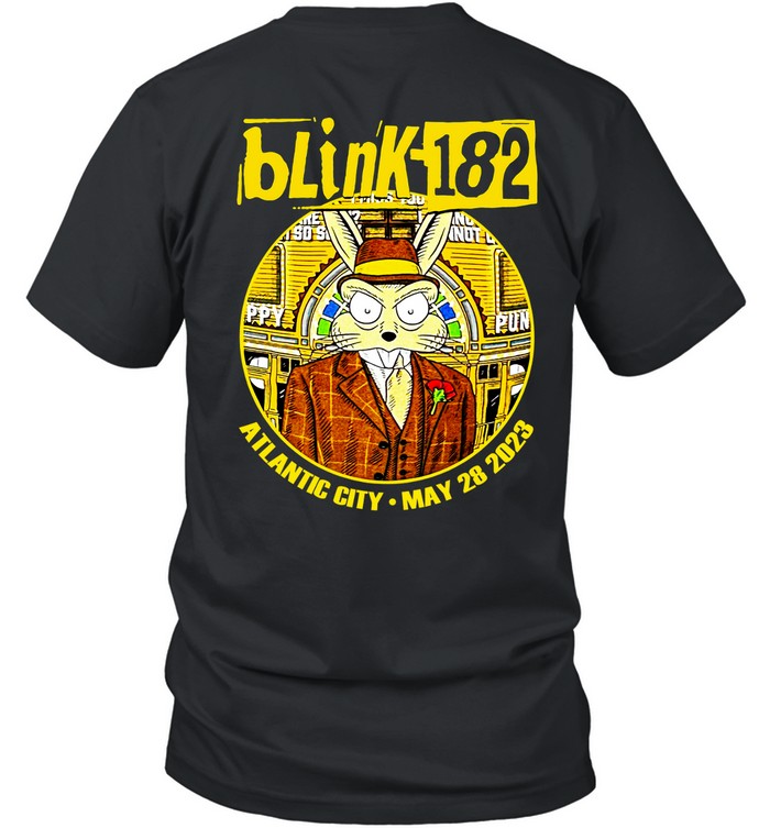 World Tour 2023 Blink-182 in Atlantic City Event T-Shirt