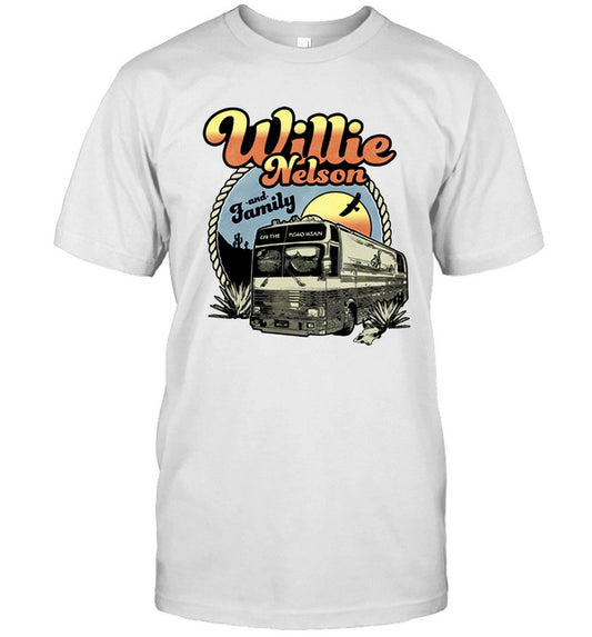 Willie Nelson And Family Spring Tour 2024 Florida T-Shirt