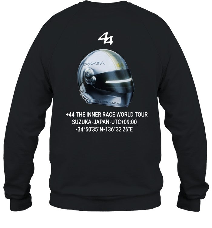 +44 Lewis Hamilton World Tour Japan Sorayama T-Shirt