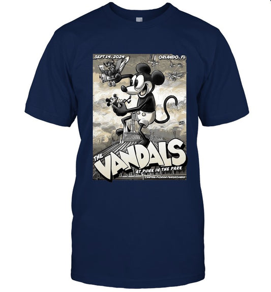 The Vandals Orlando, FL Sept 14th 2024 Music Festival T-Shirt