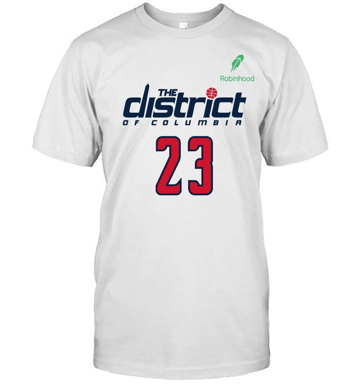 Washington Wizards Robinhood The District Of Columbia 2023 T-Shirt