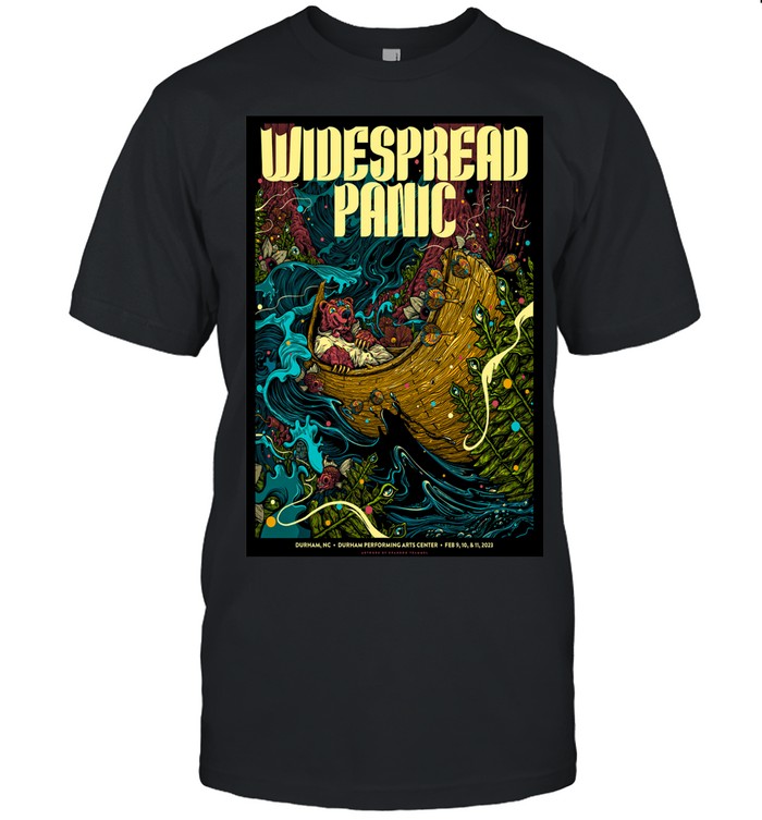 Widespread Panic Durham Performing Arts Center NC Shirt