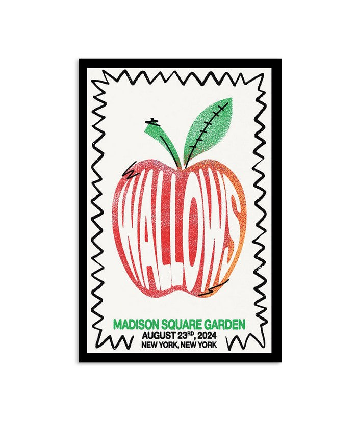 Wallows At Madison Square Garden NY August 23 2024 Poster