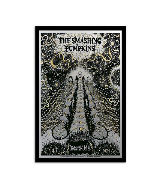 The Smashing Pumpkins Fenway Park Boston MA August 7 2024 Poster