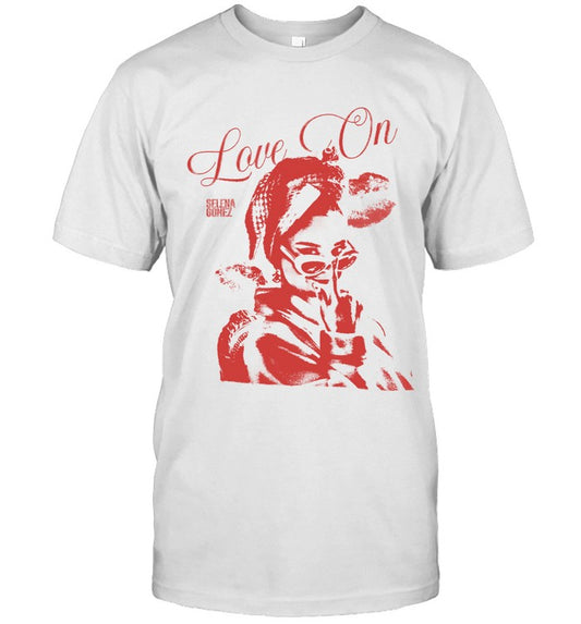 "Concert Selena Gomez" Love On T-Shirt