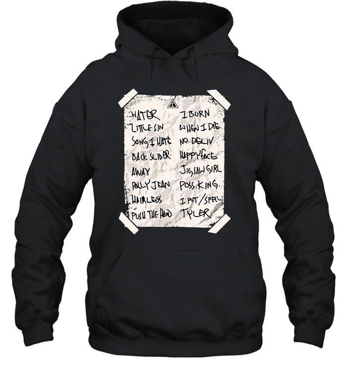 Toadies Set List Hoodie