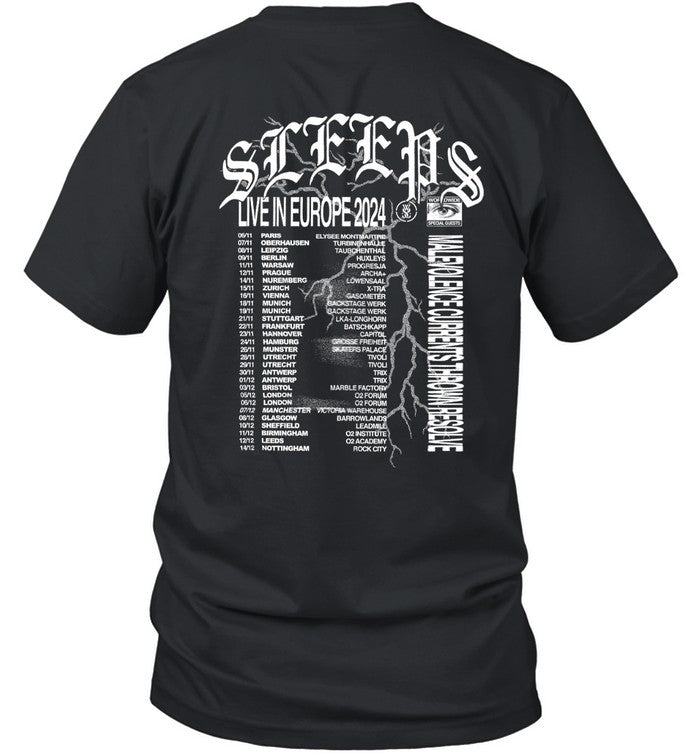 While She Sleeps EU & UK Tour 2024 Headliner New T-Shirt