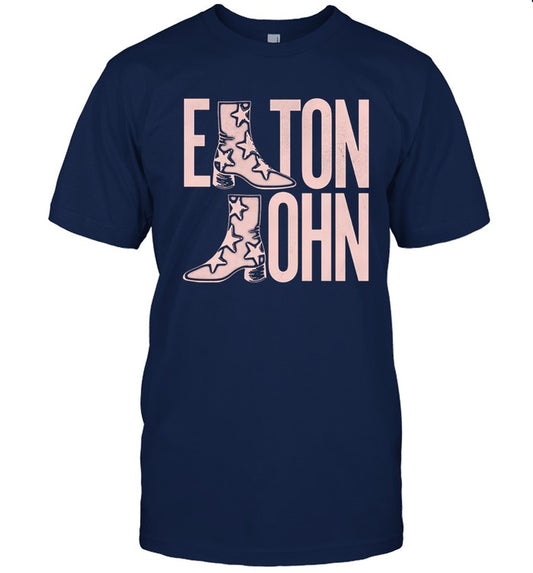 Troubadour Boot Elton John T-Shirt