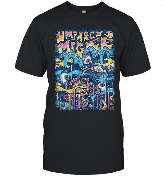 Umphrey’s McGee August 20, 2023 Pembroke, MA Event Tee