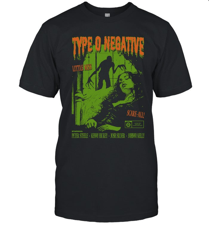 Type O Negative Scare All Horror Film Shirt