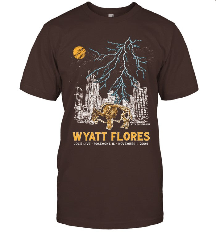 Wyatt Flores Halloween in Rosemont, IL Novermber 1st 2024 T-Shirt