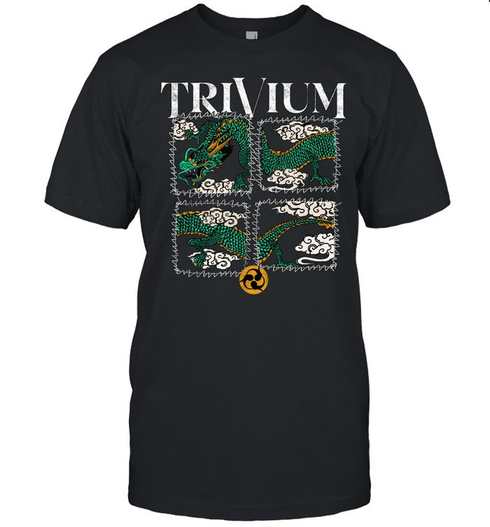 Trivium Dragon Cloud New T-Shirt