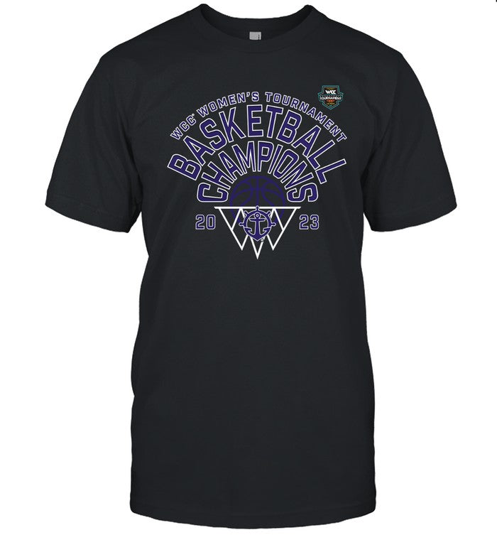 WCC Women’s Tournament Basketball Champions 2023 Portland Pilots T-Shirt