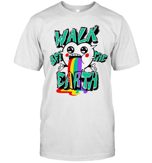 Walk Off The Earth Barf Heart Rainbow Shirt