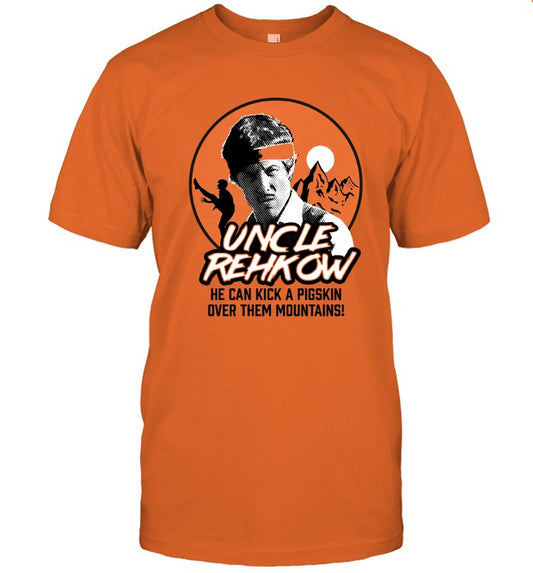 Uncle Rehkow He Can Kick A Pigskin T-Shirt