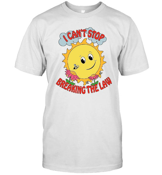 William Crooks I Can't Stop Breaking The Law Tee