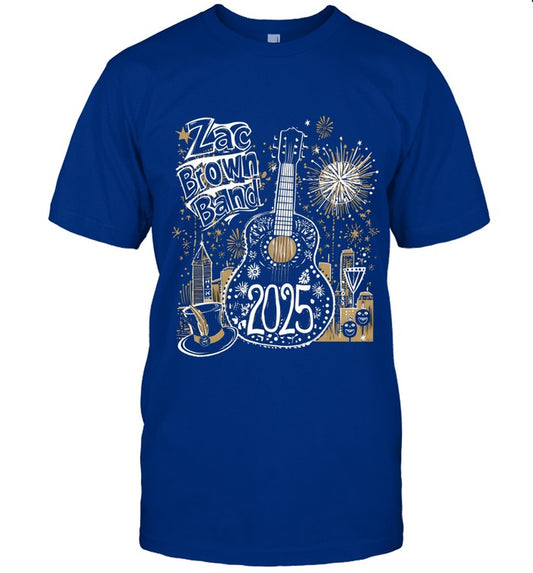 Zac Brown Band New Year's Eve December 31 2024 Shirt