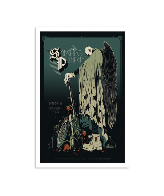 The Smashing Pumpkins At Detroit MI September 4 2024 Poster