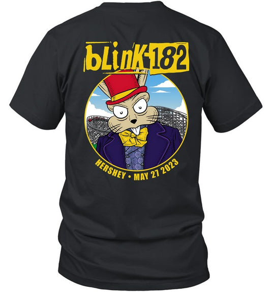 "Blink-182" Hersheypark Stadium "Hershey PA" World Tour 2023 T-Shirt