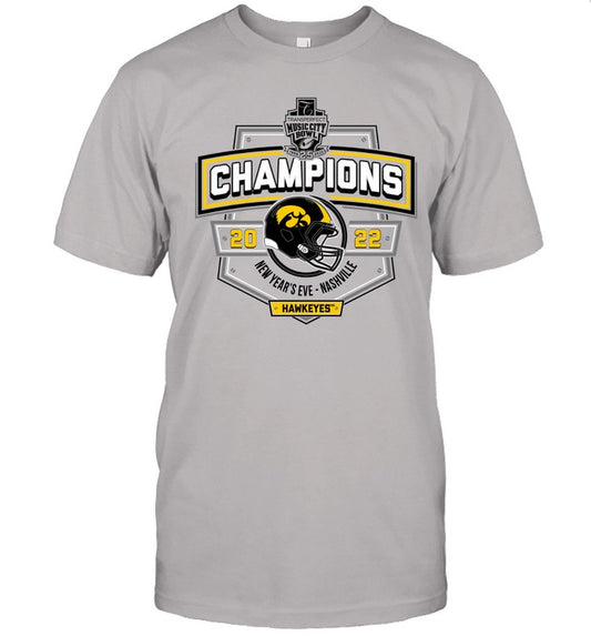 TransPerfect Music City Bowl 2022 Shirt, Haweyes Champions Music Bowl T-Shirt