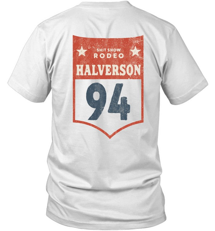 Tyler Halverson 94 Rodeo New T-Shirts