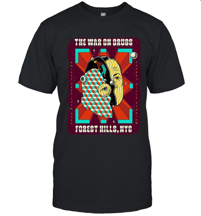 The War On Drugs September 13th 2024 tour Forest Hill, NYC T-Shirt