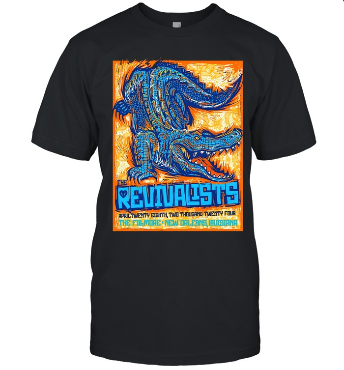 The Revivalists April 28, 2024 at the Fillmore New Orleans, Louisiana T-Shirt