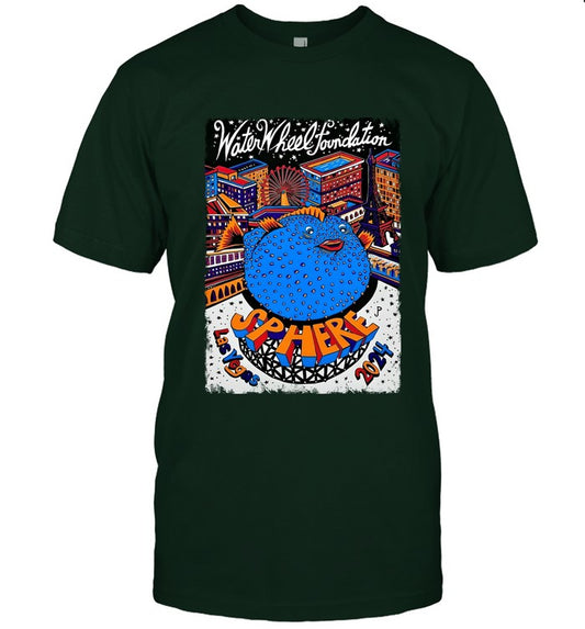 The WaterWheel Foundation Las Vegas Sphere 2024 T-Shirt