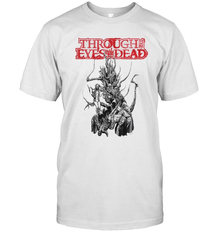 Through The Eyes Of The Dead Monk White T-Shirt